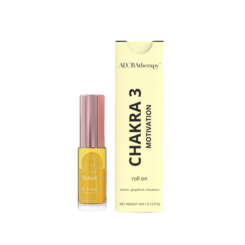 ADORAtherapy Chakra 3-Motivation Roll On Perfume Oil